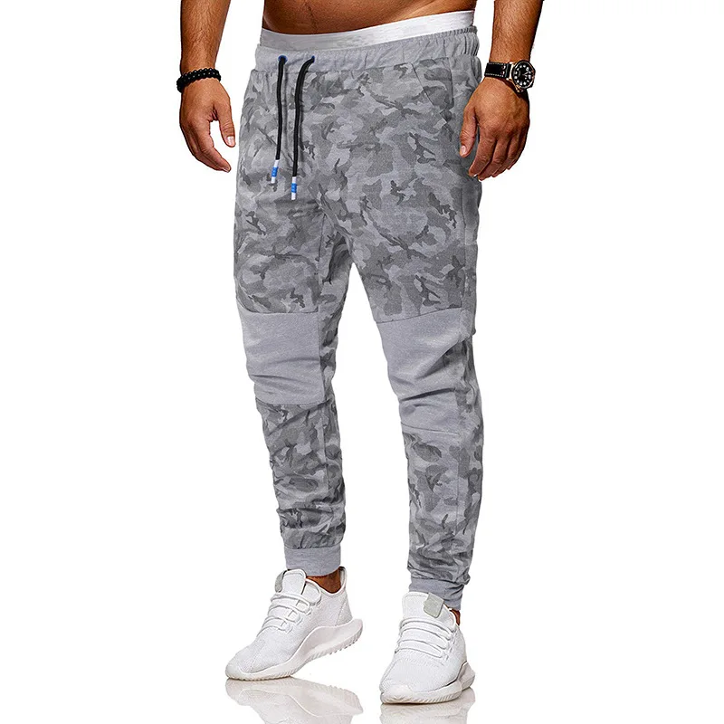 Новые мужские брюки Европейский код модные камуфляжные ремни цветные подходящие
