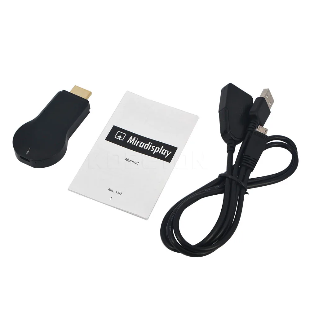 YKSTAR Беспроводная ТВ-палка M2 HDMI Дисплей приемник для iPhone X 8 7 6 All Share Cast Miracast dongle адаптер для IOS Andriod