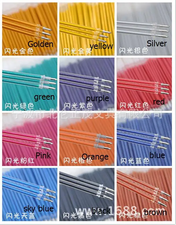 12 шт./лот 6-цветный картридж цветная вспышка скопированная незаменимой