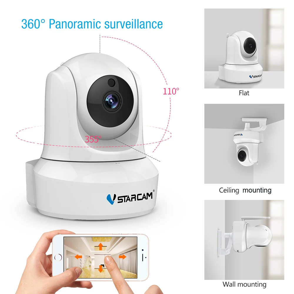 VStarcam ip камера HD 960 P C29A WI FI Семья Крытый безопасности радионяня камеры видео
