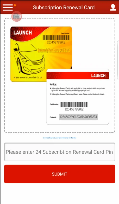LAUNCH Pin Card 1 год продления для бензина x431 1 ГОД бесплатное обновление онлайн Diagun 3/X-431 V/V+/Pro mini/PRO/PAD II и т. Д