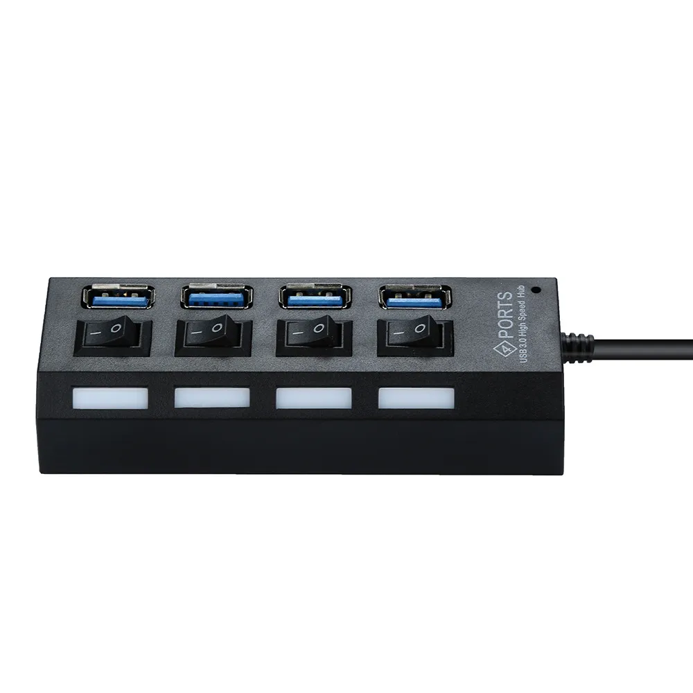 Высокоскоростной usb хаб CARPRIE с 4 портами s светодиодный адаптер USB 3 0 концентратор