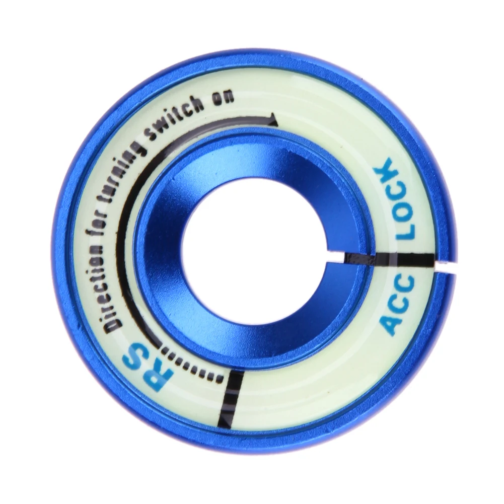 Светящееся кольцо для выключателя автомобильного ключа зажигания VODOOL из