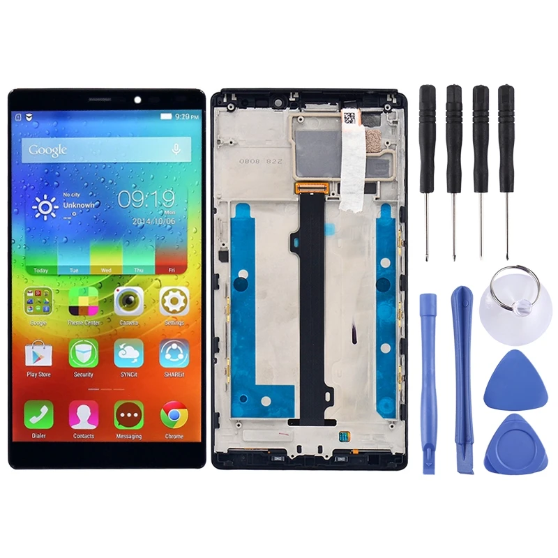 

NEW LCD Screen and Digitizer Full Assembly with Frame for Lenovo Vibe Z2 Pro / K920