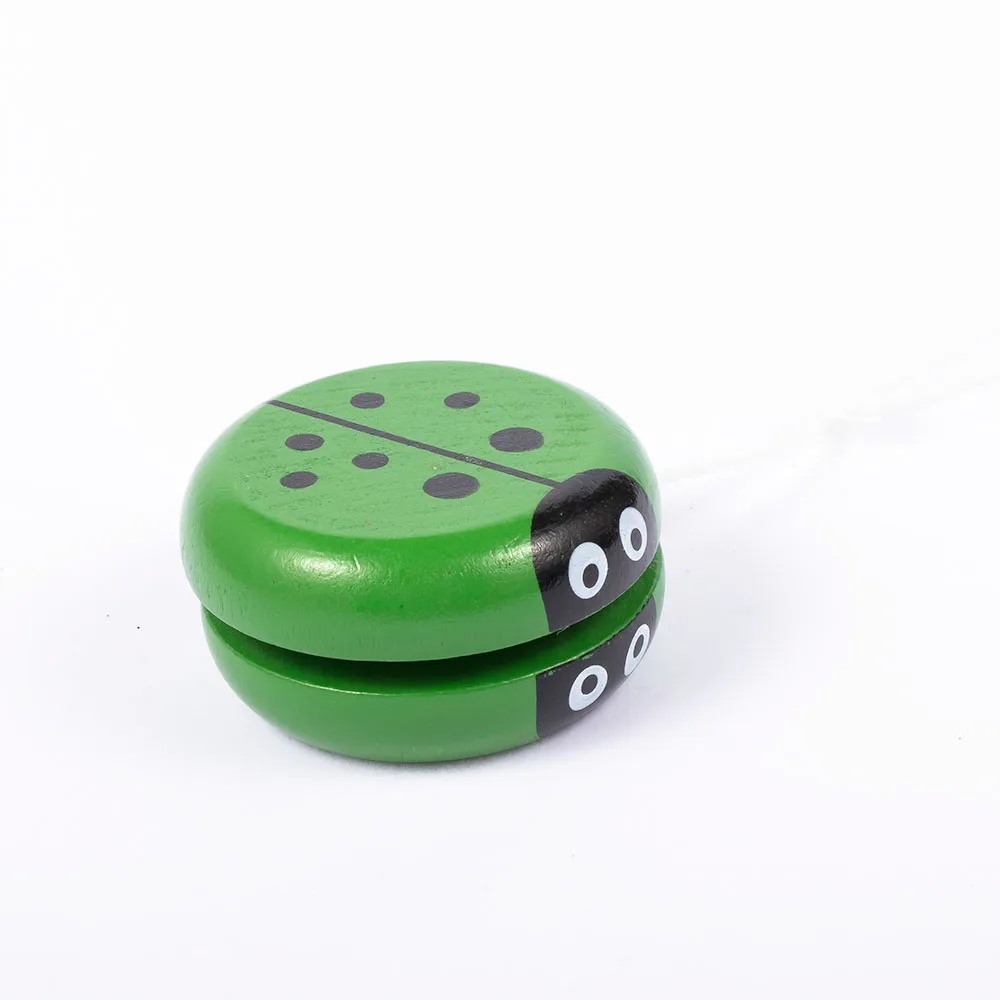 Деревянная игрушка Йо божья коровка классические игрушки персональные