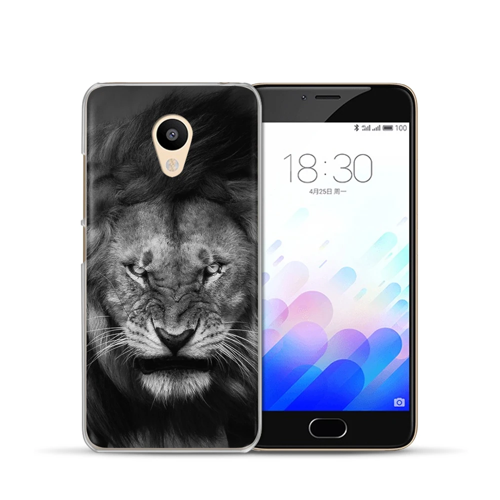 Weldone Tiger lion Case For Meizu M5s M3s M5C M5S M5 Mini M3 M6 Note Pro6 U10 U20 Soft Silicone Phone Cover Capa Etui | Мобильные