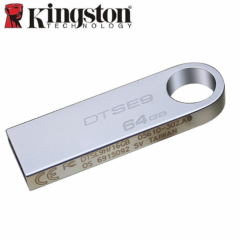 флешка Kingston карту флэш памяти с интерфейсом usb 16 ГБ Флеш накопитель cle Pen Memory Stick