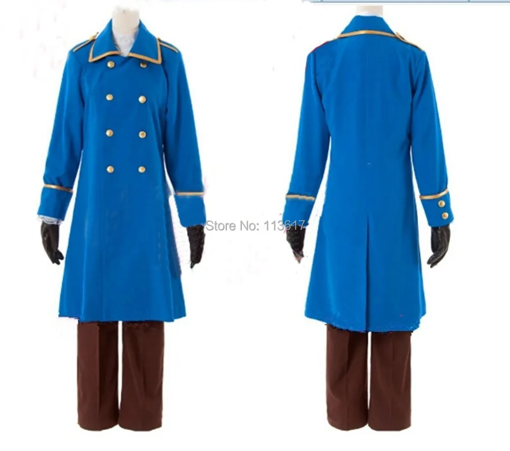 APH Axis Powers Hetalia Австрия армейская Униформа Германия крутой Костюм Джентльмена для