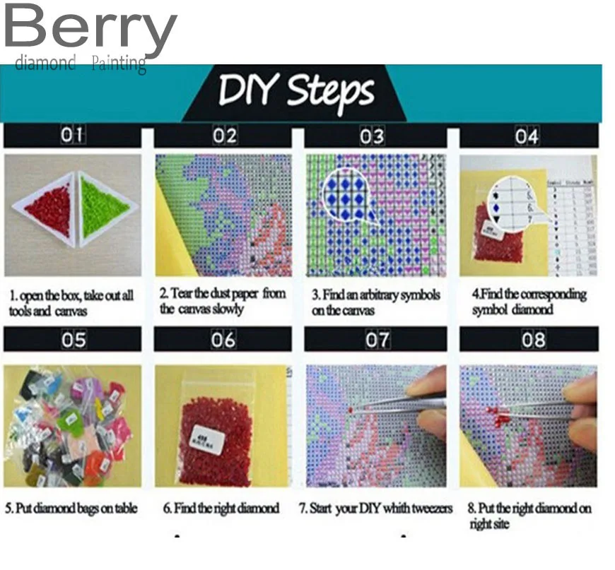 5d Алмазная мозаика картина белка сделай сам полностью квадратная дрель 3d Стразы