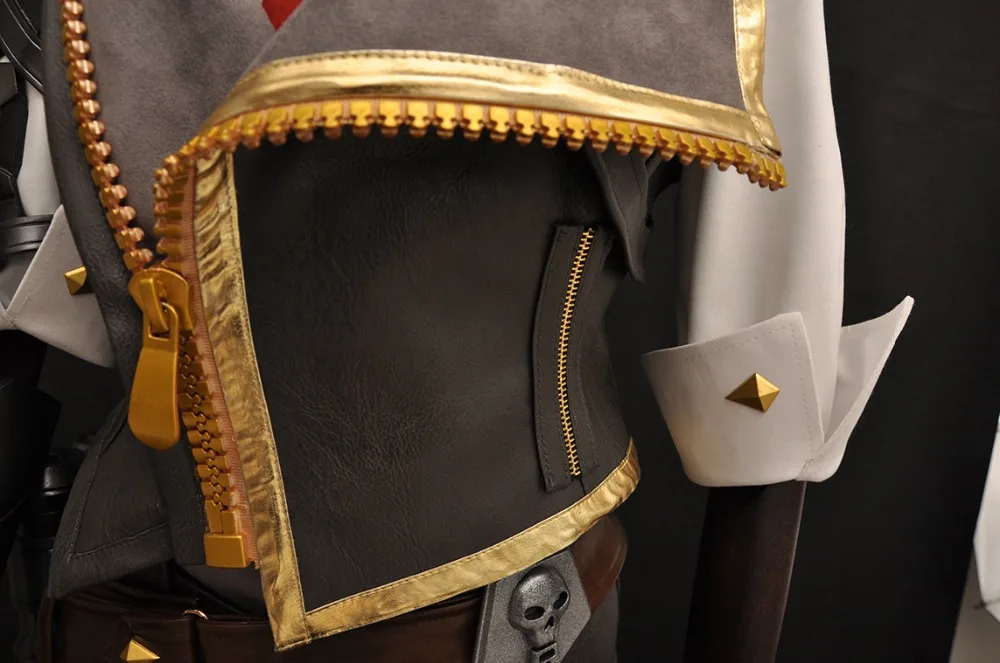 [По индивидуальному заказу] Игра OW Ashe герой лиха наряд Высокое снижение косплей костюм полный набор Рождество карнавал