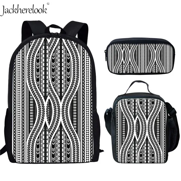 HX399CGK Jackherelook модная полинезийская традиционная племенная школьная сумка для подростков девочек начальной школы студентов обратно в школу детей рюкзаки - Цвет: HX399CGK