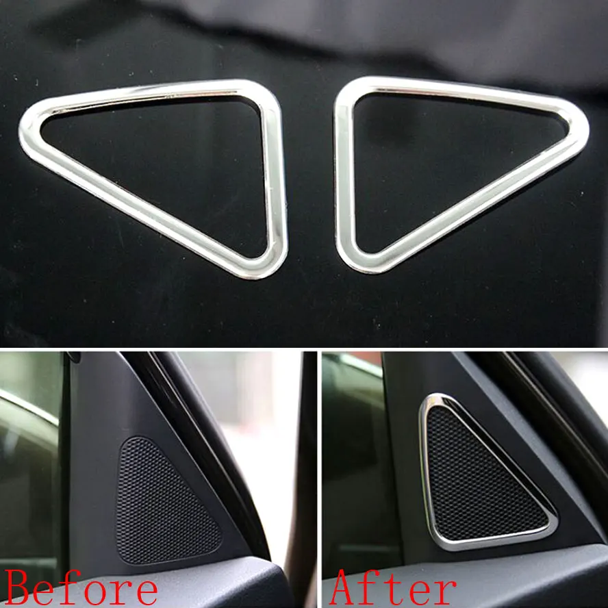 2 шт. Внутренняя крышка из нержавеющей стали для стерео аудио динамика украшение