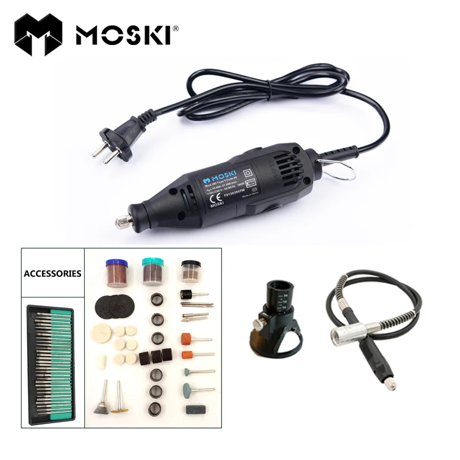MOSKI мини шлифовальный станок 180 Вт портативный с переменной скоростью