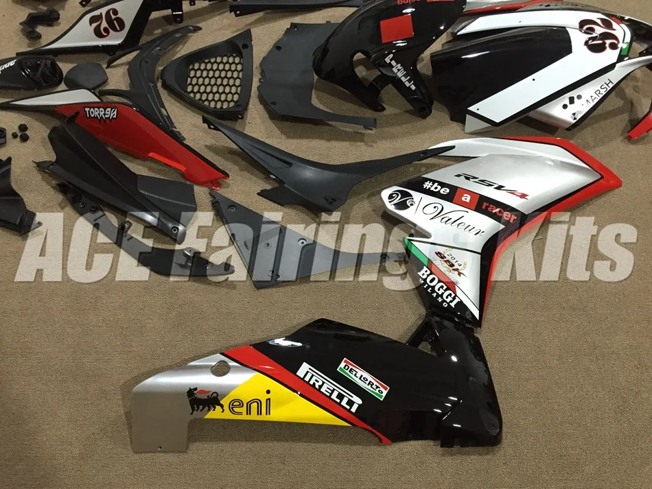 Новый набор обтекателей для литья под давлением ABS подходит Aprilia RSV4 1000 2009-2014 09 10 11 12