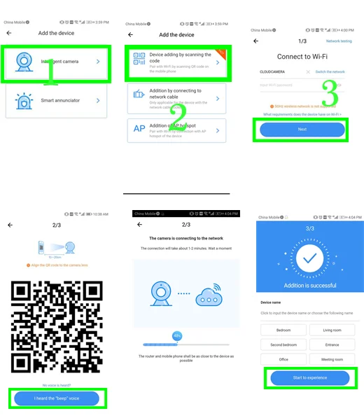 Мини Wifi IP камера беспроводная облачная AI автоматическое слежение за человеком 1080P Домашняя безопасность детский монитор CCTV CAM 2MP PTZ ночное видение