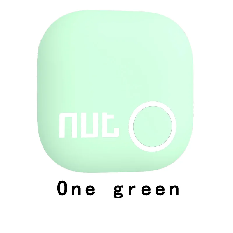 green Оригинальные гайки 2 Smart key finder Bluetooth трекер Nut2 Смарт iTag Беспроводной анти-потерянный напоминание как кошелек багажа трекер - Цвет: green