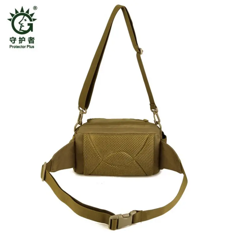 Men Nylon Waterproof Sling Chest Fanny Pack Waist Bag Travel Military Hip Bum Belt Messenger Shoulder Pouch Purse Packet | Багаж и сумки