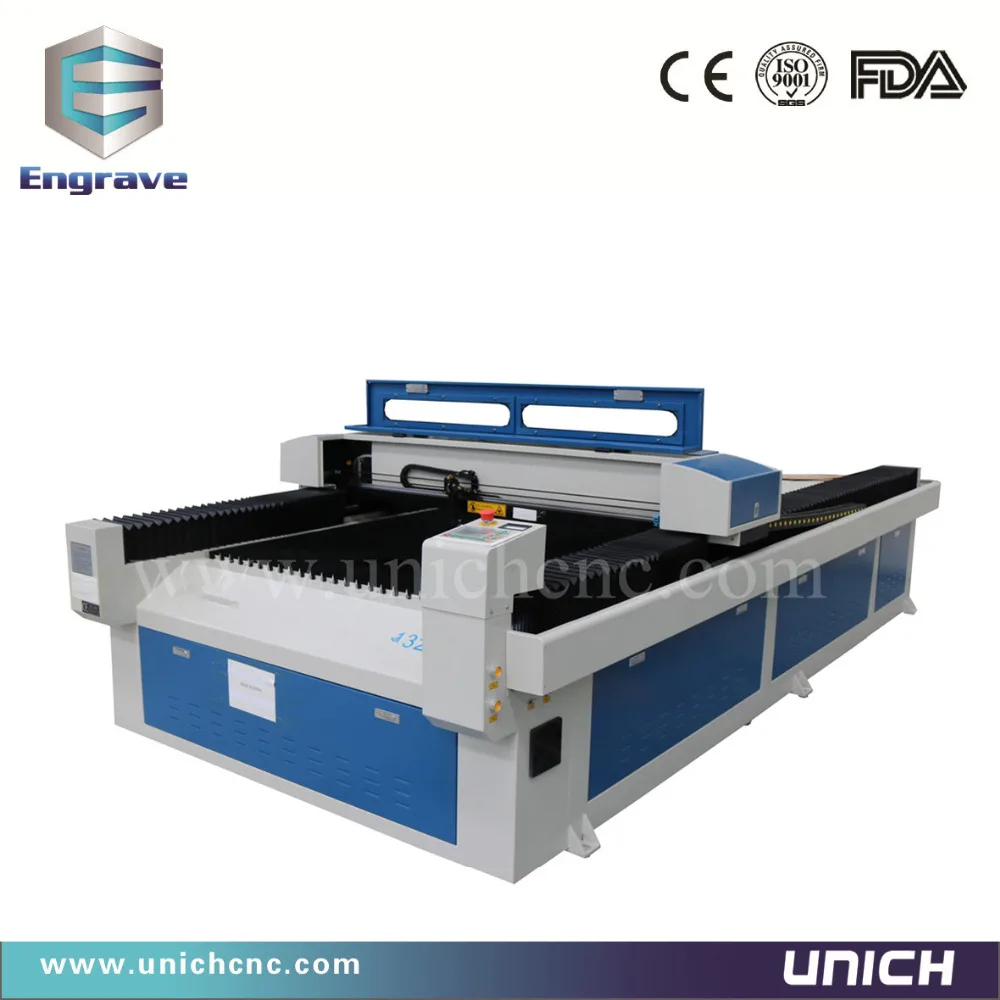 UNICH 1325 1530 cnc лазерный режущий станок Reci Лазерный Гравер MDF фанера камень