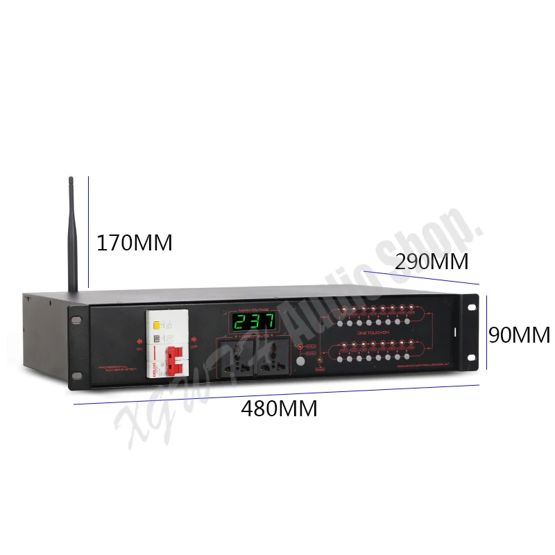Профессиональная звуковая система для караоке DJ 16 каналов Wi Fi фильтр