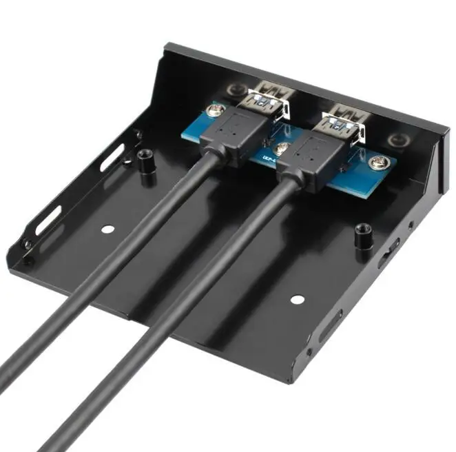 Usb-хаб 3 5 дюйма с 2 портами USB 0 материнская плата 20 Pin коннектор сделай сам и фута