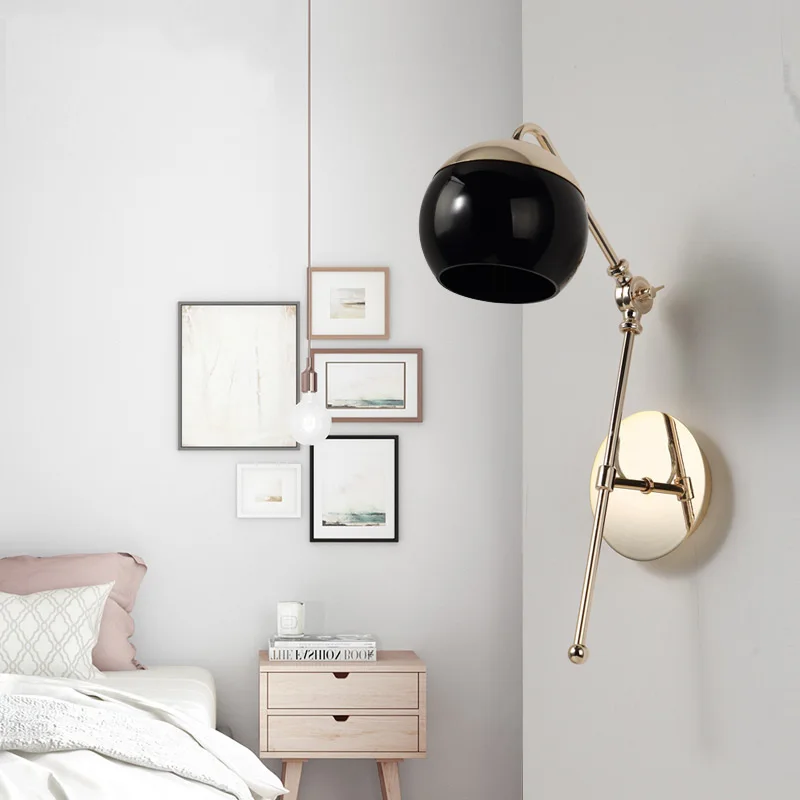 Eusolis скандинавский настенный светильник Эдисон осветительные приборы