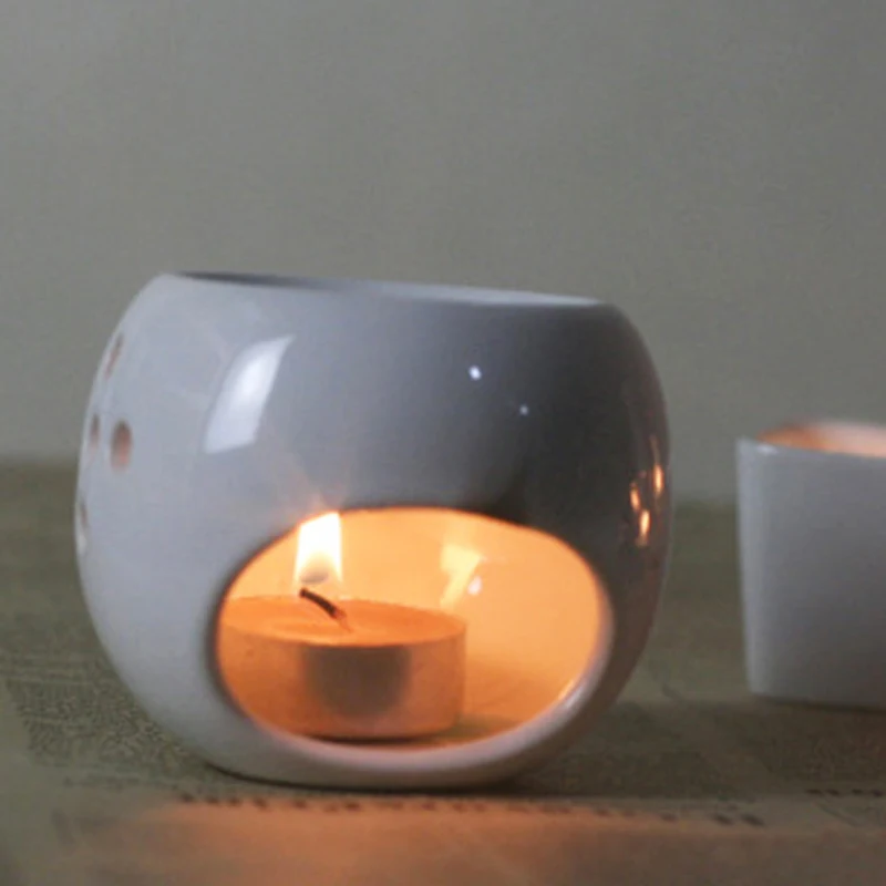 Творческой жизни керосиновой лампы качество белый фарфор японский Ладан горелки