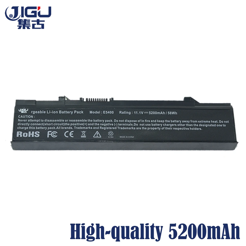 Аккумулятор для ноутбука JIGU Black 6 ячеек DELL 0RM668 KM742 MT187 312-0769 451-10616 P858D PW649 Latitude E5400 E5410