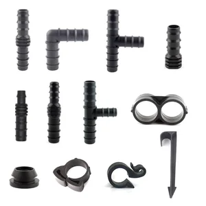 10 шт., 20 мм, pe, труба, соединители, сельскохозяйственный микро орошающий шланг, соединитель для садоводства, наборы для полива, трубные тройники, налокотники