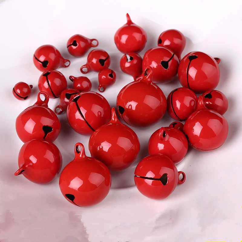 20 шт. красивые медные бусины колокольчики рождественские украшения Подвески DIY