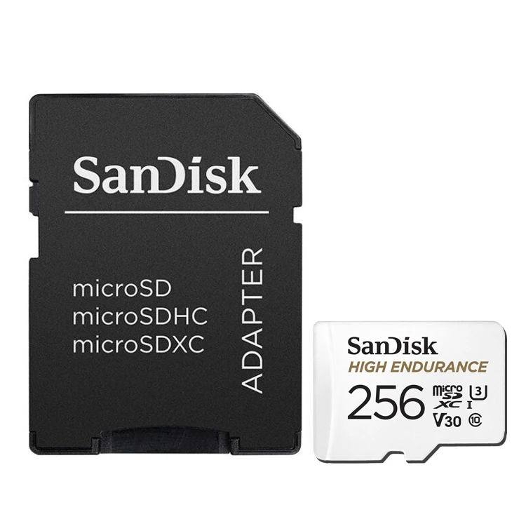 256 ГБ Карта microSD SanDisk высокой прочности 32 ГБ, карта памяти Micro SDHC до 100 м/с 64 Гб 128 ГБ 256 ГБ MicroSDXC, скорость видео U3 V30 HD 4K - Емкость: 256 ГБ
