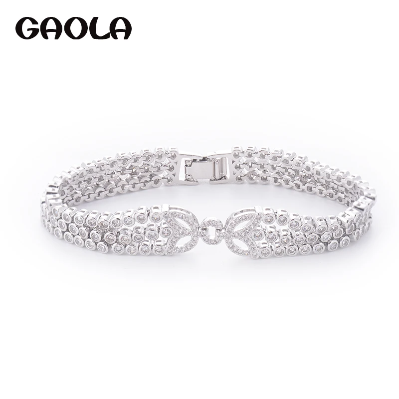 

GAOLA 2018 Hot Design Zircon Bracelet Fantasy Sexy Luxury Bracelets For Women GLS0686
