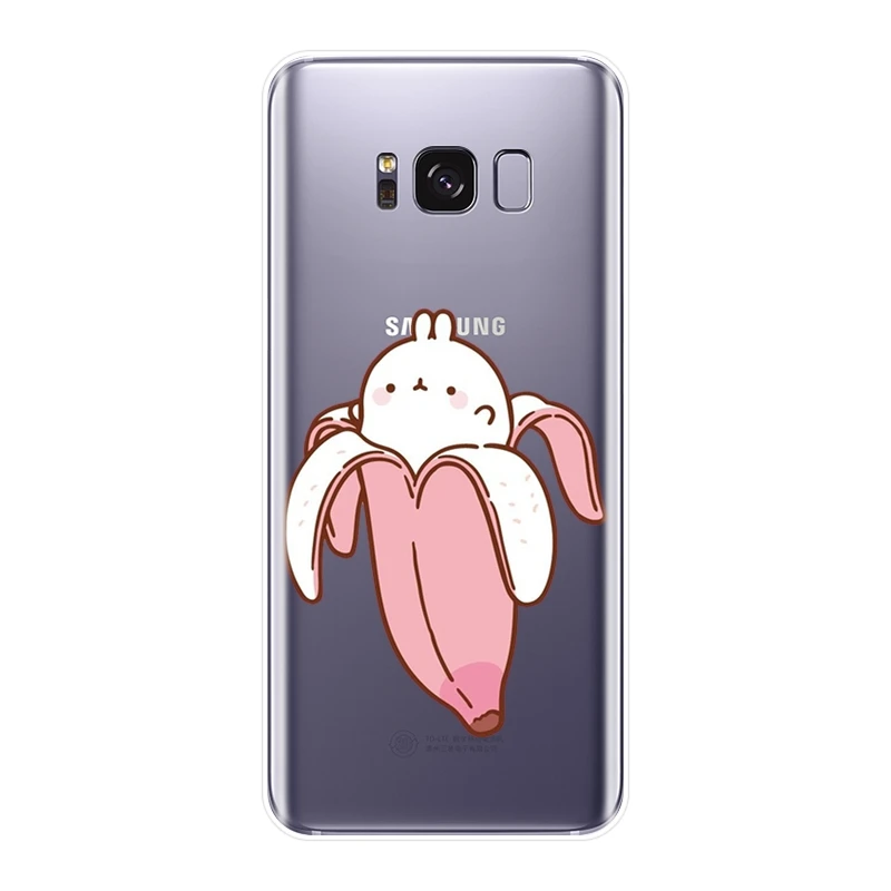 Силиконовый чехол для телефона Samsung Galaxy Note 9 8 5 4 мягкая задняя крышка с милым