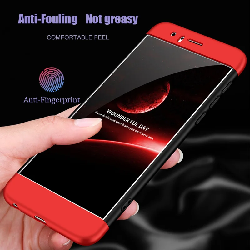 Original Hard Case For Huawei Honor 8 Lite 8pro P8 P9 Nova Armor Cover 360 Full Protector Phone Cases for huwei honorv9 v 9 |