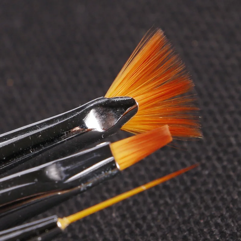 7 шт./компл. ногтей Книги по искусству ручка Украшенные стразами акриловые УФ-гель