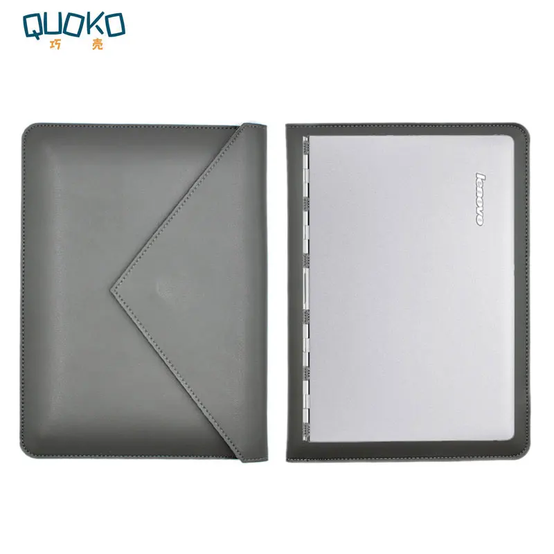 Сумка чехол для ноутбука из микрофибры кожаный Lenovo Yoga 6 Pro(Yoga 920 910) 12 5 дюйма с двумя