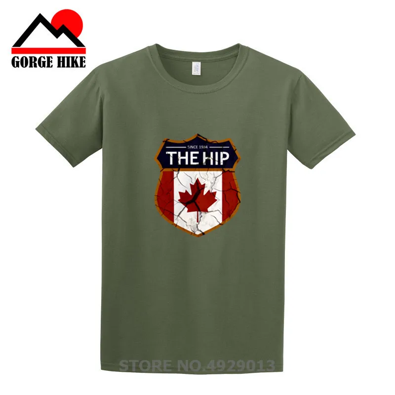 Винтажная футболка в стиле хип хоп Канада с 1984 года Мужская канадская Ретро homme