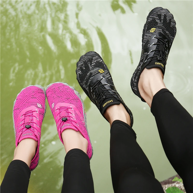 Barefoot Shoes Summer Water Men Breathable Aqua Woman Swimming Socks Beach Slippers Quick Drying Wading Sandals | Спорт и