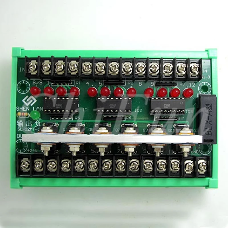 12 ходовая изоляция PLC усилитель Соленоидный клапан реле гидравлический