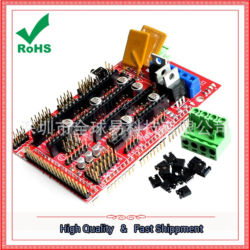 Плата управления для 3D принтера RAMPS 1 4 модуль Reprap MendelPrusa|ramps 1.4|3d printer boardmodule board |