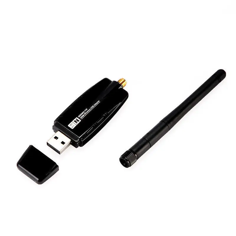 High Speed USB Wireless Adapter 802.11n/g/b 300Mbps WiFi Network Lan Card with antenna For PC Laptop Desktop | Компьютеры и офис