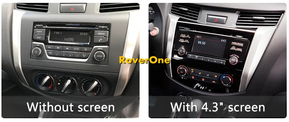 RoverOne автомобильный Радио gps для Nissan Navara NP300 Android 9,0 Восьмиядерный сенсорный экран мультимедийный плеер головное устройство