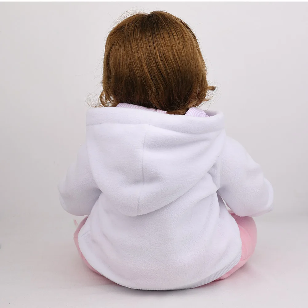 55 см NPKDOLL Reborn детский для новорожденных девочек куклы принцессы Детский