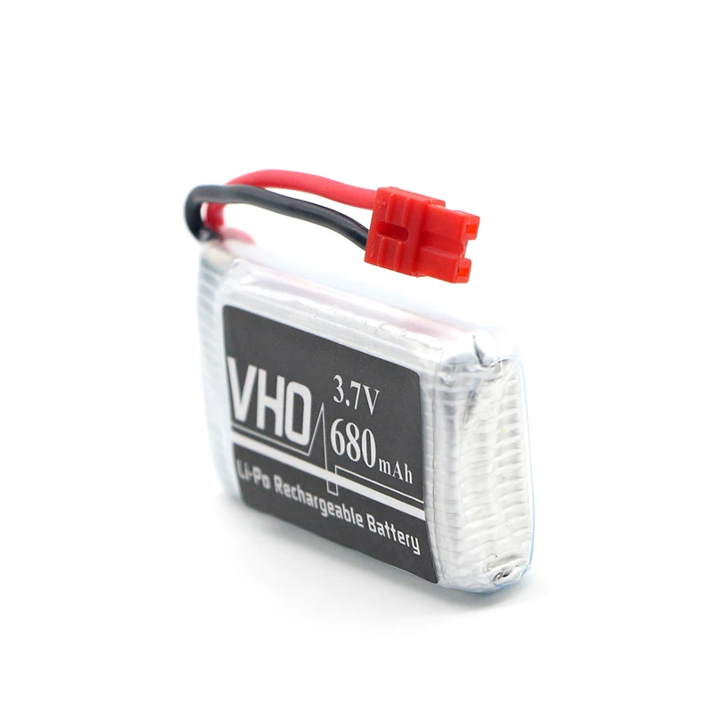 VHO 2 шт. 3.7 В 680 мАч Батарея SYMA X5HC X5HW RC Quadcopter Запчасти Камера Drone Аксессуары| |