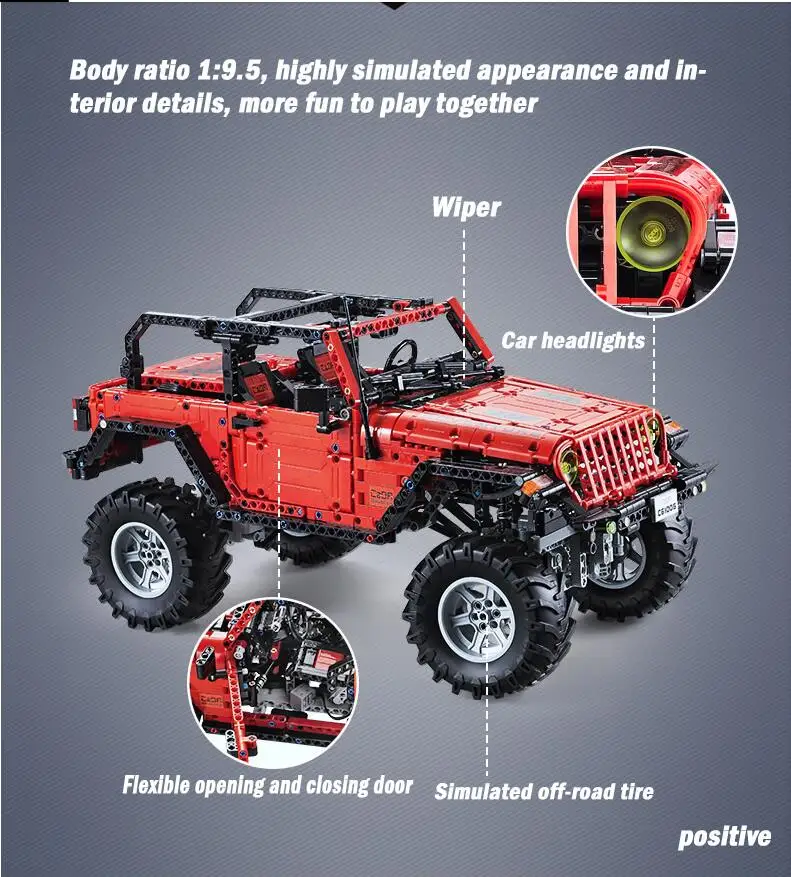 RC автомобиль авантюрист кирпичи Совместимость с Technic модель строительные блоки мальчики подарки дистанционное управление игрушки для детей