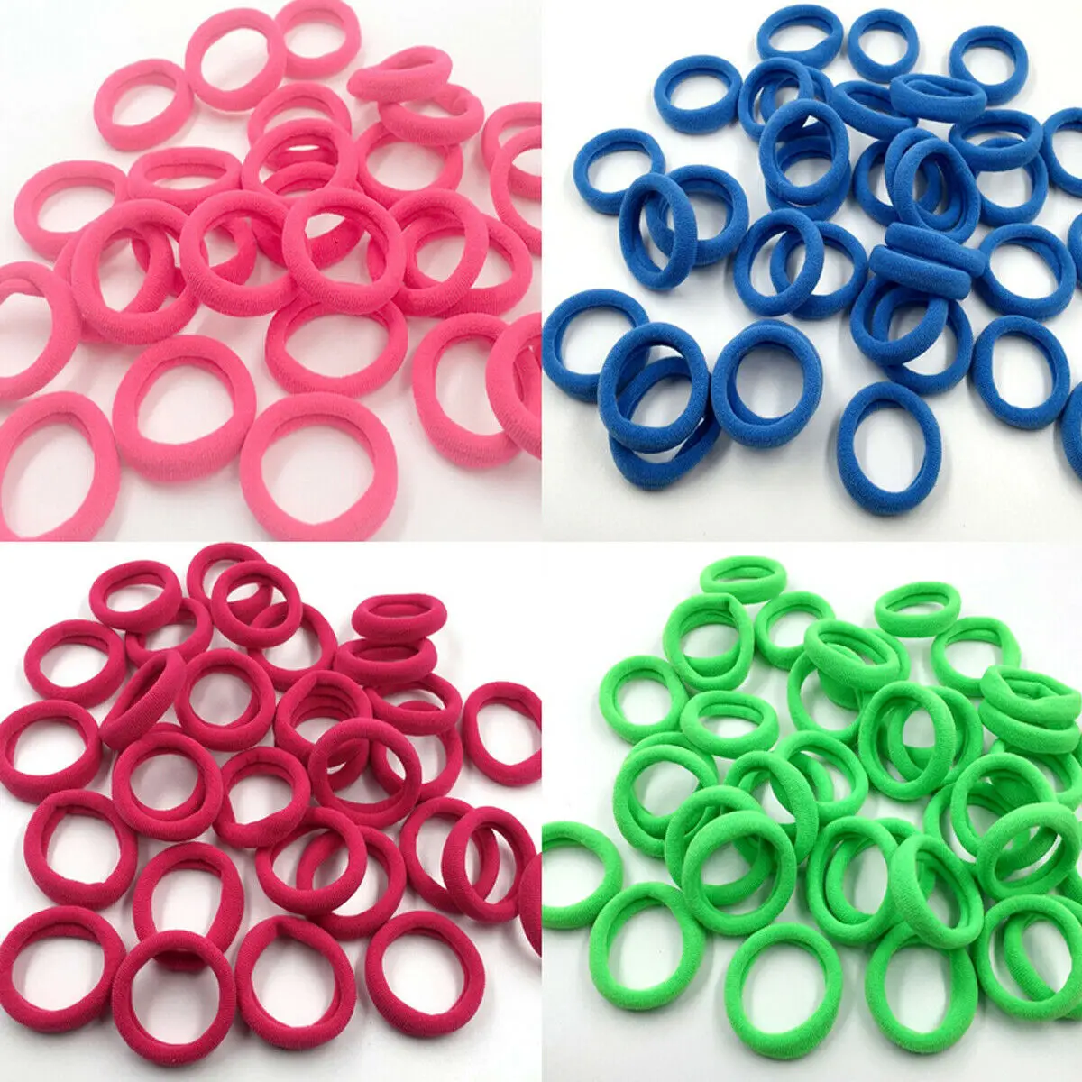 50 шт. эластичные резинки для волос девочек | Мать и ребенок