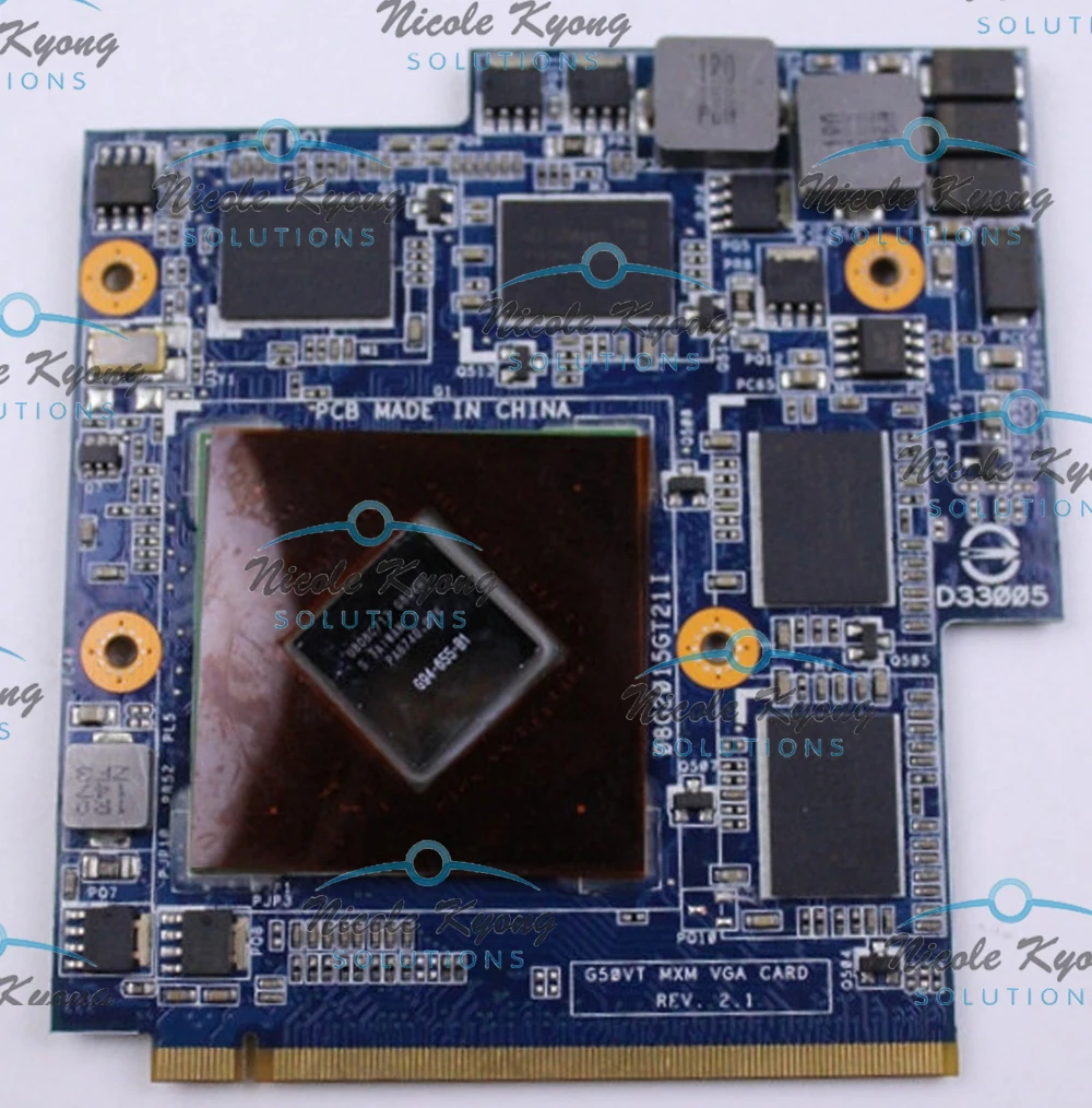 Видеокарта для Asus G60VX G51VX G50VT G50V 69N0BBV10B01 B01 69N0BBV10A03 A03 08G2015GT21I 9800M GS 512M VGA|video card laptop|asus