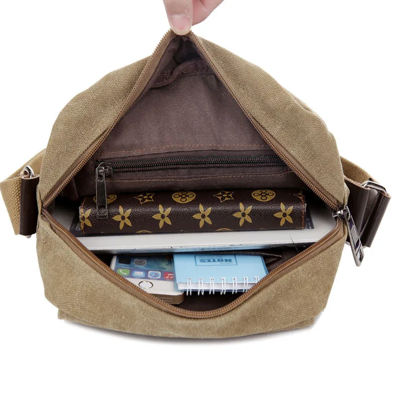 Новые мужские холщовые сумки мессенджеры для мальчиков весна лето путешествия 3