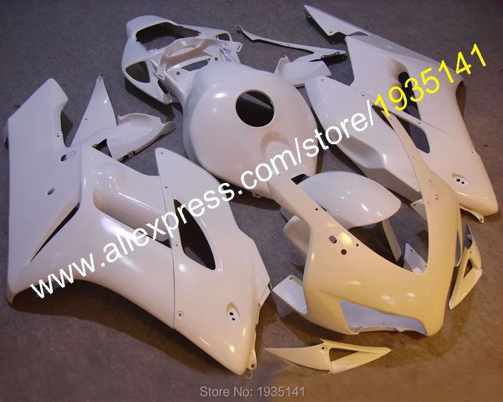 

Body Cowling For Honda 04 05 CBR1000RR 2004 2005 CBR 1000 RR Aftermarket Kit Full White Fairing (Injection molding)