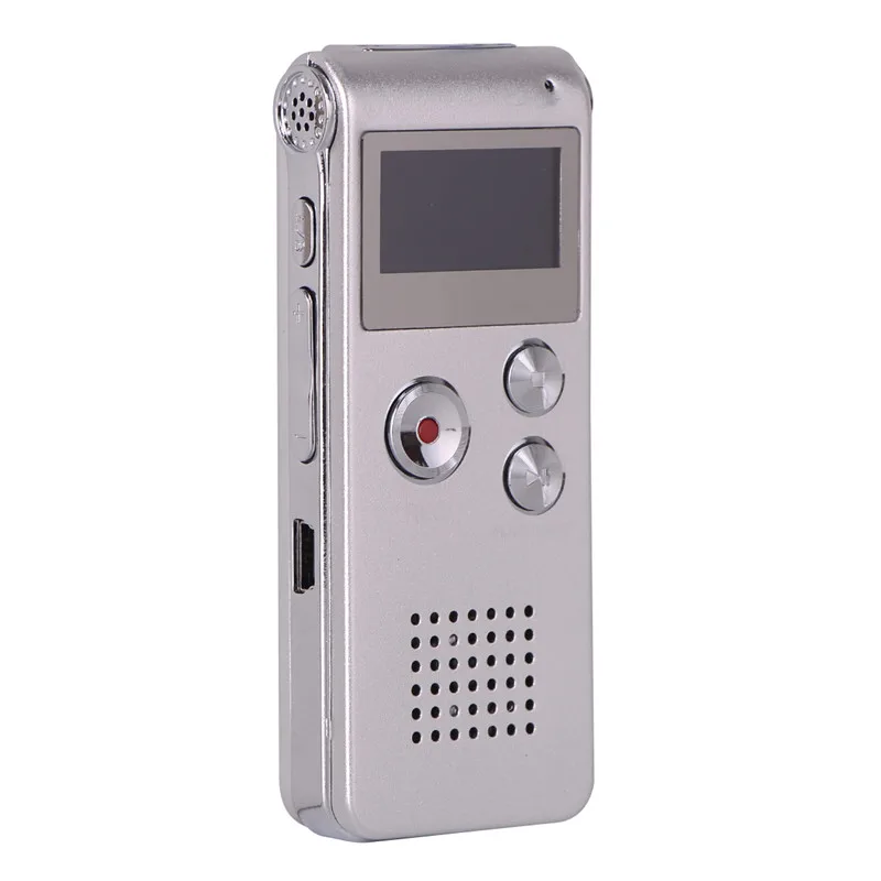 Перезаряжаемый Цифровой диктофон N28 16 ГБ 8 650Hr Диктофон MP3-плеер USB флеш-память