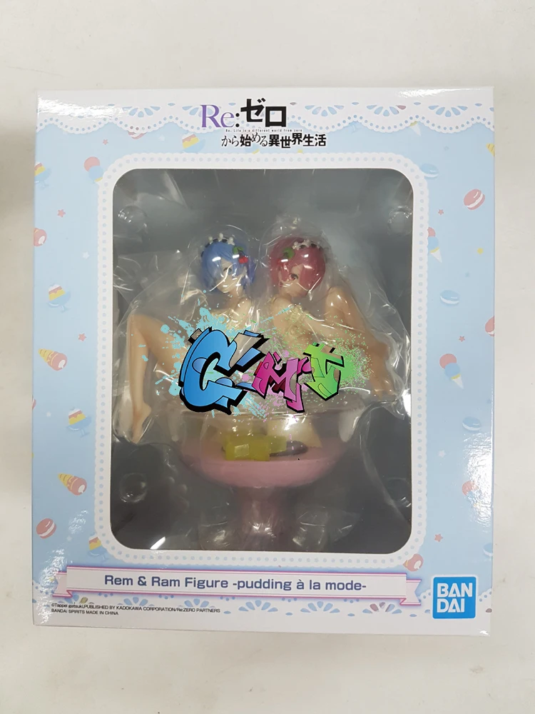 CMT в наличии Оригинальная фигурка Banpresto Re Zero Начальная жизнь другом мире Rem и Ram